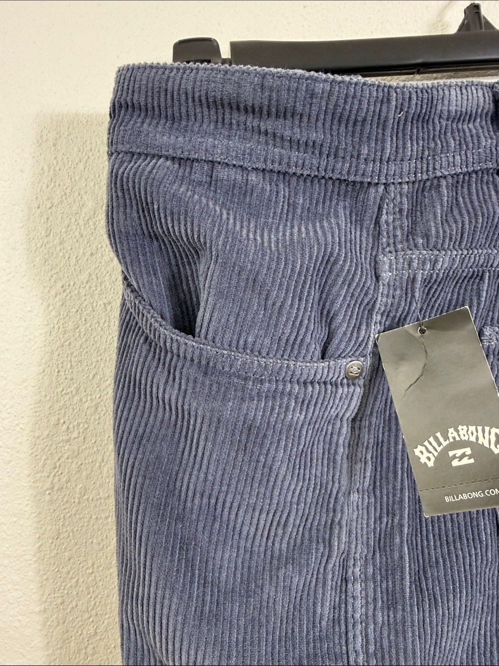 Billabong Men's Navy Blue Corduroy Pants
